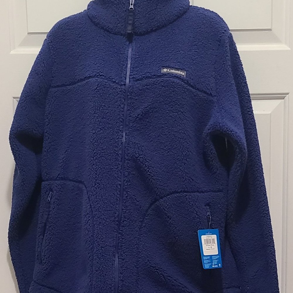Columbia Women Micro Fleece Full Zip Pullover Jacket New